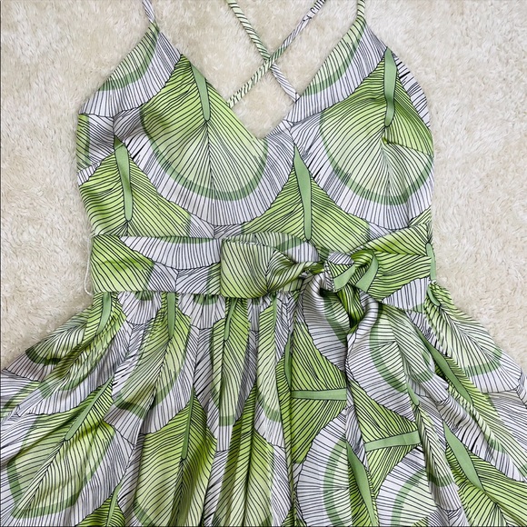 Pristine Mara Hoffman Mini Dress, Stretch Silk and Rayon, Size XS - Picture 6 of 12